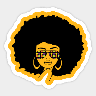 african girl Sticker